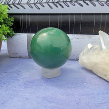 Load image into Gallery viewer, Green Aventurine Sphere "B"
