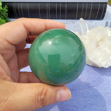 Load image into Gallery viewer, Green Aventurine Sphere "B"