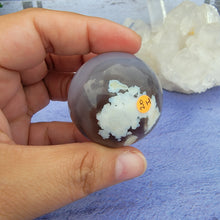 Load image into Gallery viewer, Druzy Agate Sphere "I"