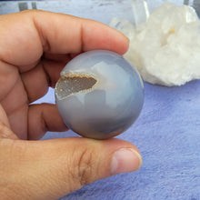 Load image into Gallery viewer, Druzy Agate Sphere "I"