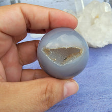 Load image into Gallery viewer, Druzy Agate Sphere "I"