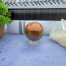 Load image into Gallery viewer, Polychrome Jasper Sphere "A"