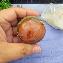 Load image into Gallery viewer, Polychrome Jasper Sphere "A"