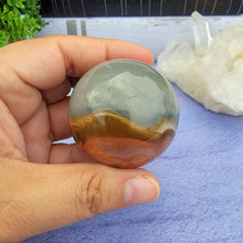 Load image into Gallery viewer, Polychrome Jasper Sphere "A"
