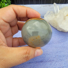 Load image into Gallery viewer, Polychrome Jasper Sphere "A"