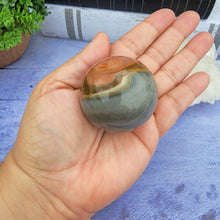 Load image into Gallery viewer, Polychrome Jasper Sphere "A"