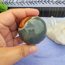 Load image into Gallery viewer, Polychrome Jasper Sphere "G"