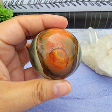 Load image into Gallery viewer, Polychrome Jasper Sphere "G"