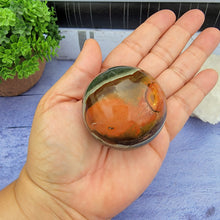 Load image into Gallery viewer, Polychrome Jasper Sphere "G"