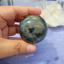 Load image into Gallery viewer, Labradorite Sphere "A"