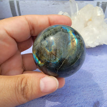 Load image into Gallery viewer, Labradorite Sphere "A"