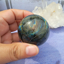 Load image into Gallery viewer, Labradorite Sphere "A"
