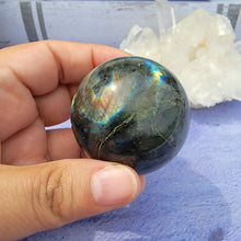 Load image into Gallery viewer, Labradorite Sphere "A"