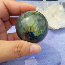Load image into Gallery viewer, Labradorite Sphere "A"