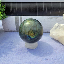 Load image into Gallery viewer, Labradorite Sphere "A"