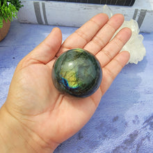 Load image into Gallery viewer, Labradorite Sphere "A"