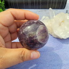 Load image into Gallery viewer, Lepidolite Sphere "C"