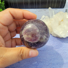 Load image into Gallery viewer, Lepidolite Sphere "C"