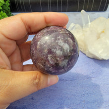 Load image into Gallery viewer, Lepidolite Sphere "C"
