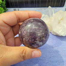 Load image into Gallery viewer, Lepidolite Sphere "C"