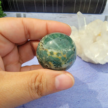 Load image into Gallery viewer, Ocean Jasper Sphere "D"
