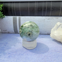Load image into Gallery viewer, Ocean Jasper Sphere "N"