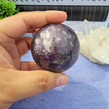 Load image into Gallery viewer, Lepidolite Sphere "M"