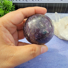 Load image into Gallery viewer, Lepidolite Sphere "M"