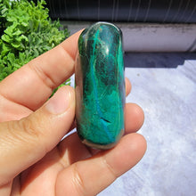 Load image into Gallery viewer, Chrysocolla Palm Stone "I"