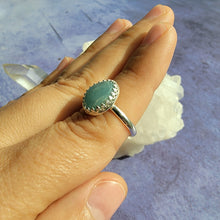 Load image into Gallery viewer, Aquamarine Ring - Size 6 (ACG Ring Design)