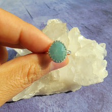 Load image into Gallery viewer, Aquamarine Ring - Size 6 (ACG Ring Design)