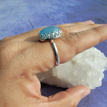 Load image into Gallery viewer, Aquamarine Ring - Size 9 (ACG Ring Design)