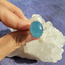 Load image into Gallery viewer, Aquamarine Ring - Size 9 (ACG Ring Design)