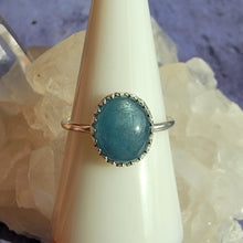 Load image into Gallery viewer, Aquamarine Ring - Size 9 (ACG Ring Design)