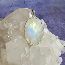 Load image into Gallery viewer, Rainbow Moonstone Necklace (ACG Necklace Design)