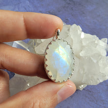 Load image into Gallery viewer, Rainbow Moonstone Necklace (ACG Necklace Design)