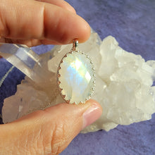 Load image into Gallery viewer, Rainbow Moonstone Necklace (ACG Necklace Design)