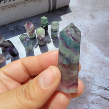 Load image into Gallery viewer, Rainbow Fluorite Towers
