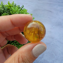 Load image into Gallery viewer, Amber Mini Sphere "O"
