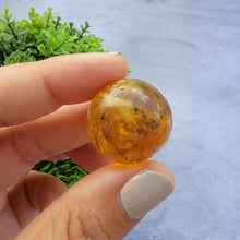 Load image into Gallery viewer, Amber Mini Sphere "O"