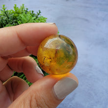 Load image into Gallery viewer, Amber Mini Sphere "O"