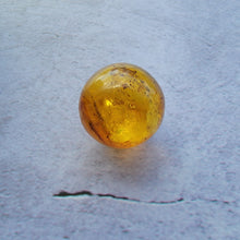 Load image into Gallery viewer, Amber Mini Sphere "O"