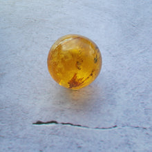 Load image into Gallery viewer, Amber Mini Sphere "O"