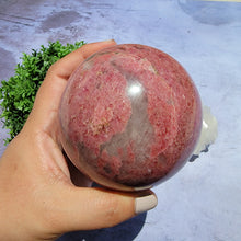 Load image into Gallery viewer, Rhodonite Sphere "D"