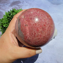 Load image into Gallery viewer, Rhodonite Sphere "D"