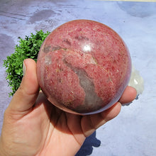 Load image into Gallery viewer, Rhodonite Sphere "D"
