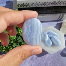 Load image into Gallery viewer, Blue Lace Agate Pocket Stones