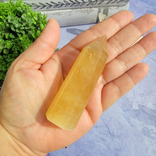 Load image into Gallery viewer, Honey Calcite Tower "I"