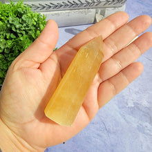 Load image into Gallery viewer, Honey Calcite Tower "I"