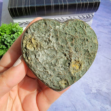 Load image into Gallery viewer, Amethyst Heart "A"